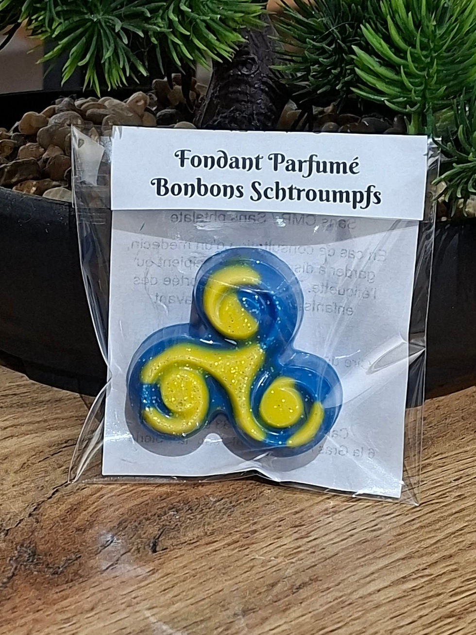Miniature : Fondant Bonbon Schtroumpfs
