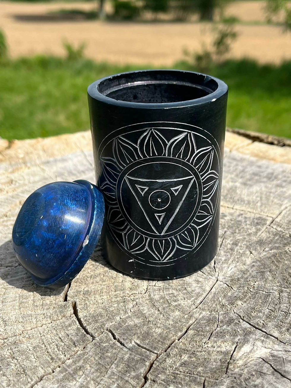 Miniature : Brûleur de parfum Chakra