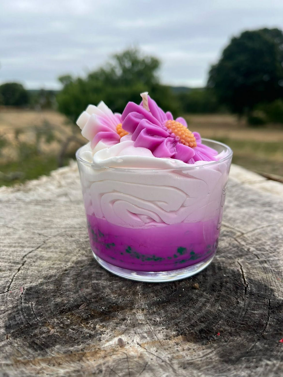 Miniature : Bougie chantilly Lavande