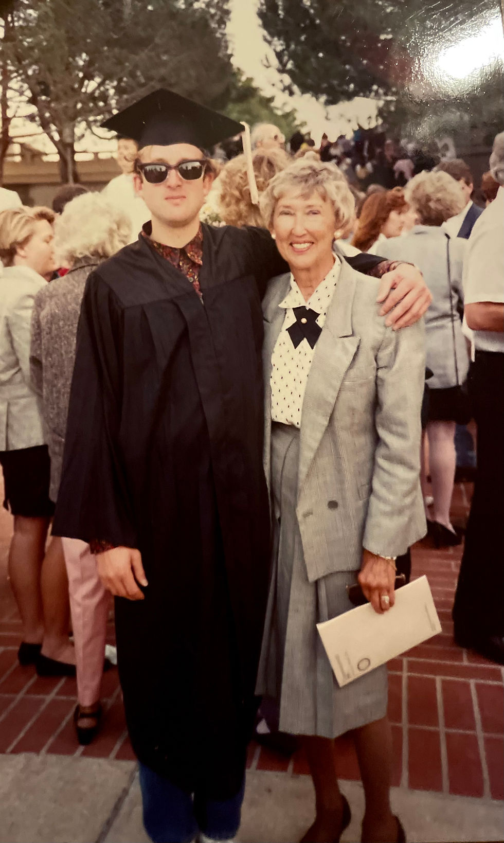Steve Mom graduation 2