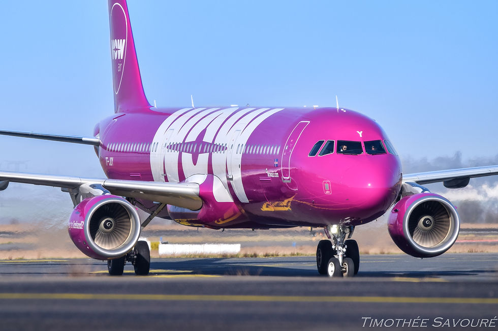 WOW Air Airbus A321