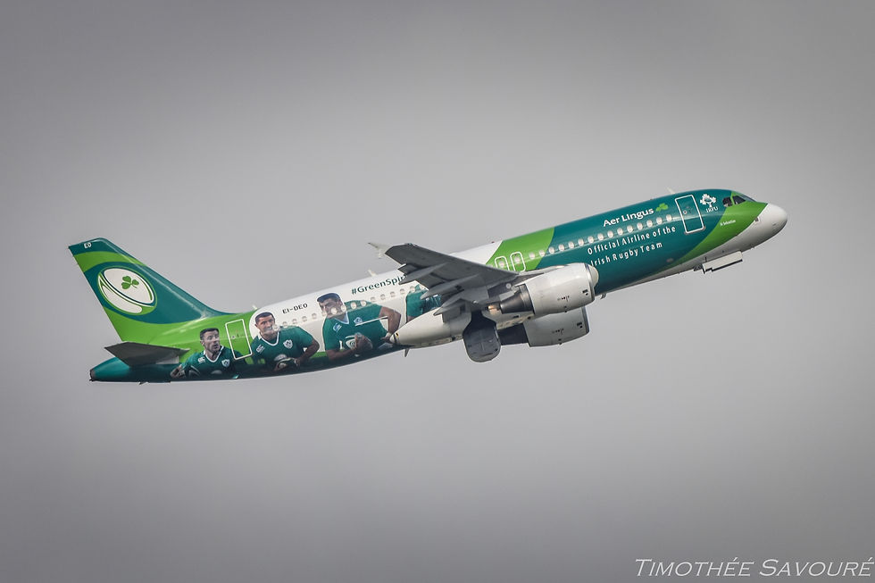 Ireland Rugby plane!