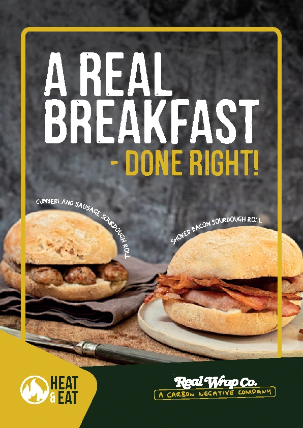 Marketing Sandwich supplier Real Wrap