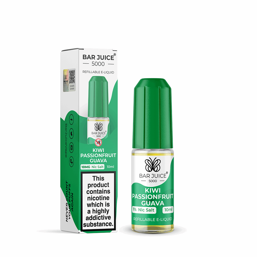 Bar Juice 5000 - Kiwi Passionfruit Guava Nic Salt