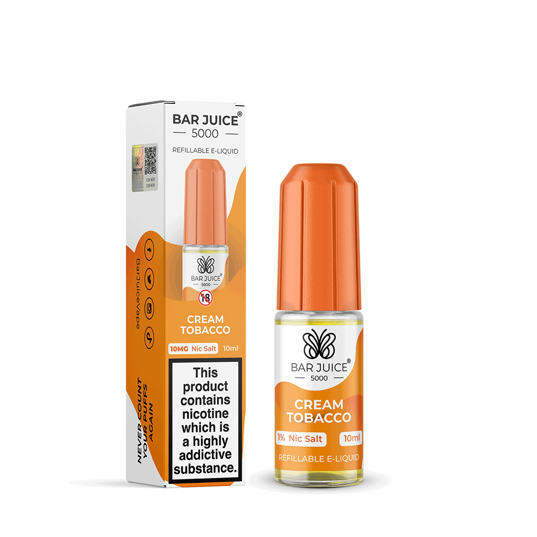 Bar Juice 5000 - Cream Tobacco Nic Salt