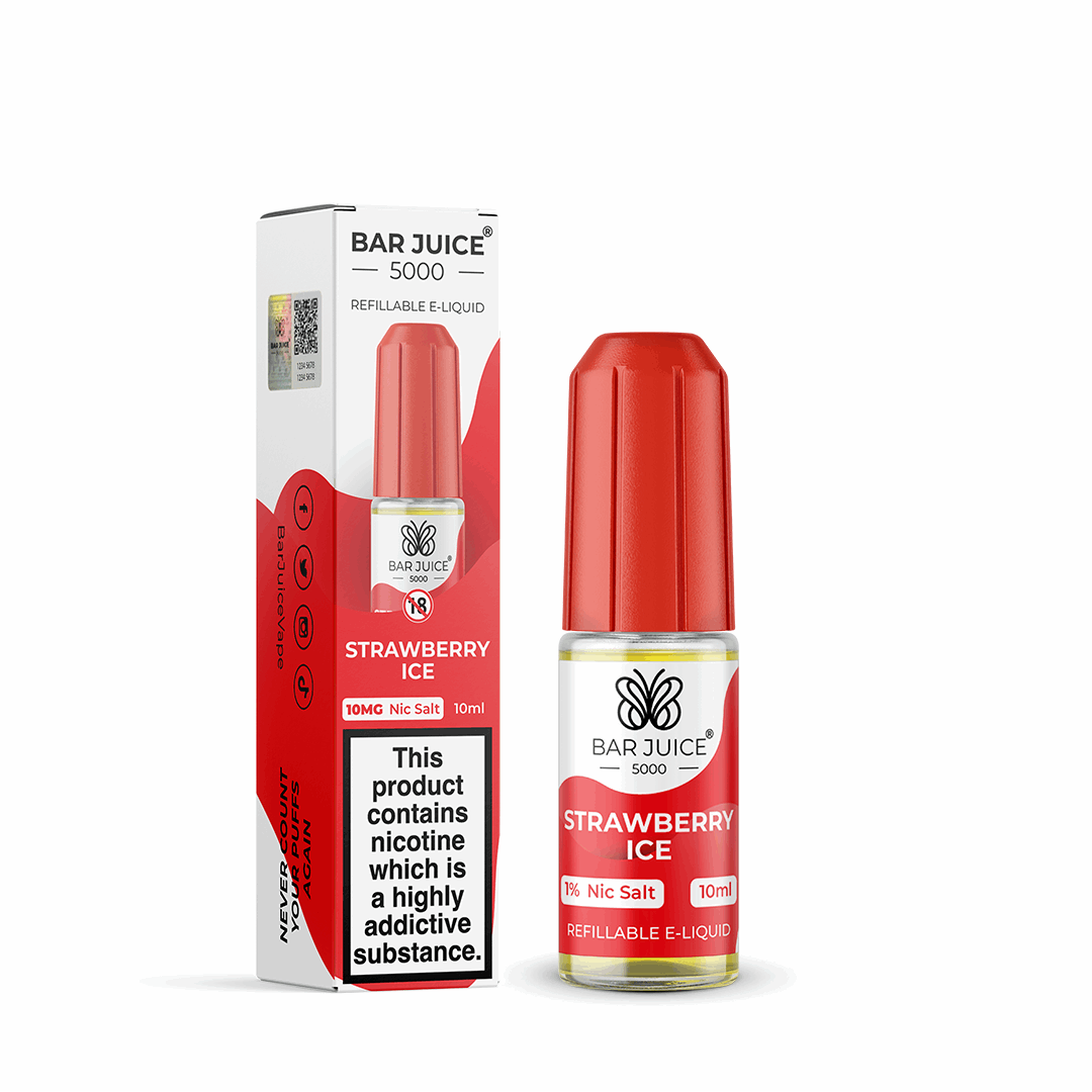 Bar Juice 5000 - Strawberry Ice Nic Salt