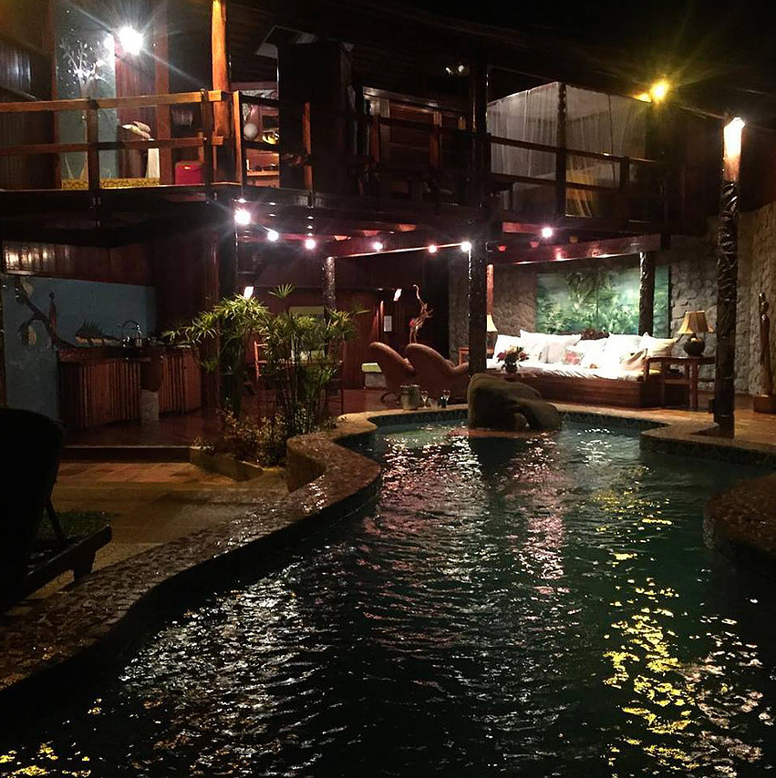 Our Heritage Suite at night...