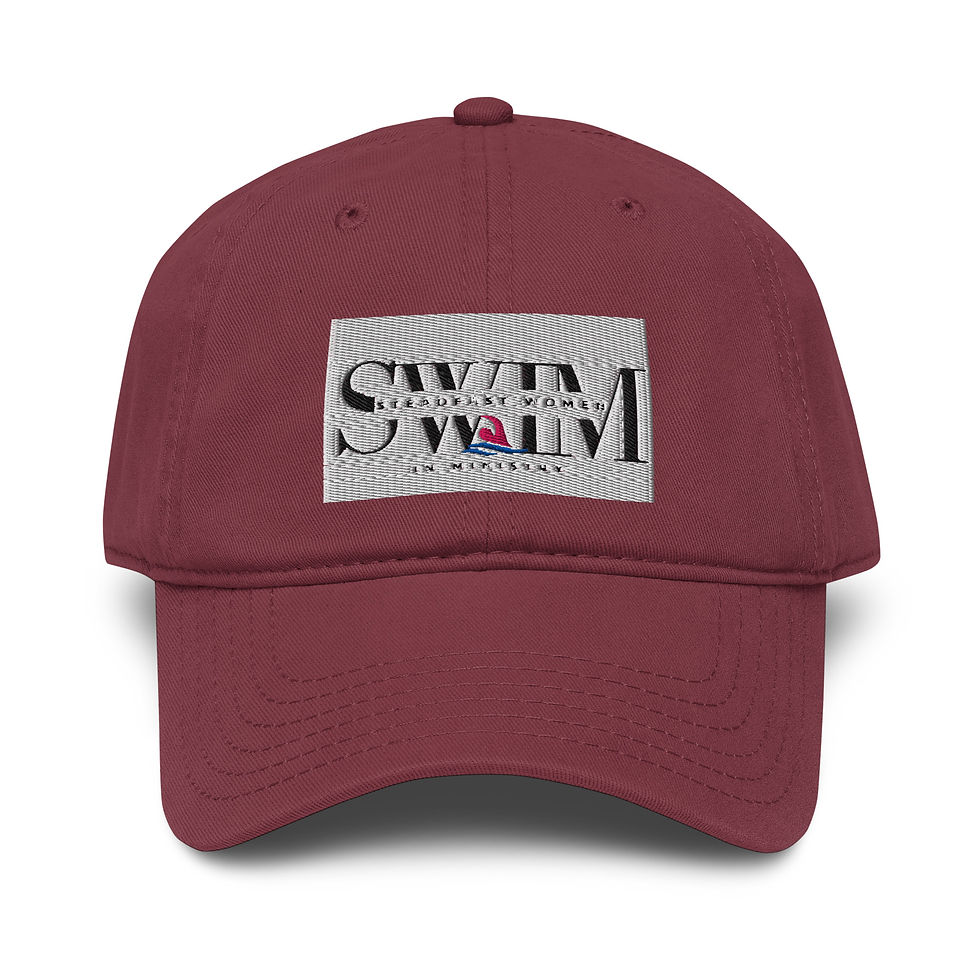 Thumbnail: S.W.I.M. New Logo Garment washed baseball cap