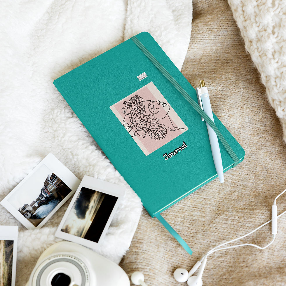 Thumbnail: S.W.I.M. Hardcover bound Blank Notebook