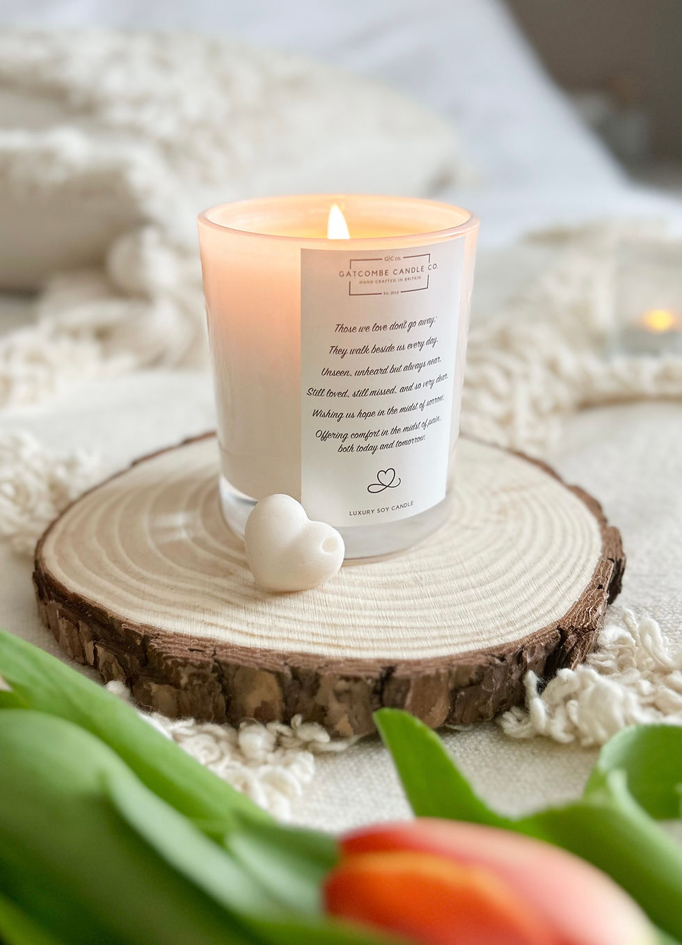 Luxury Glass Bereavement Candle