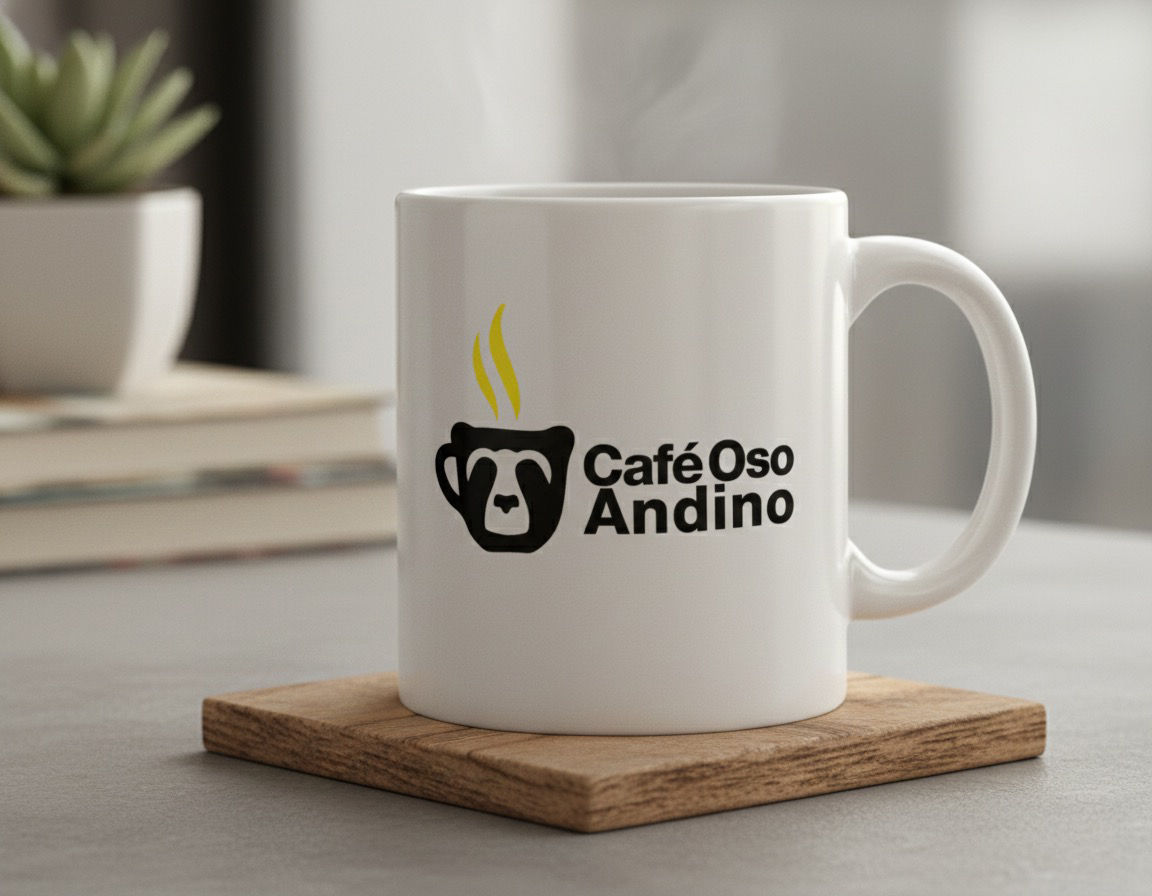 Taza Café Oso Andino – Edición Souvenir
