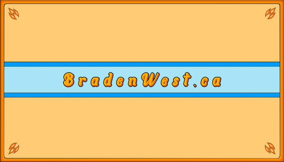 Braden West Business Card Front