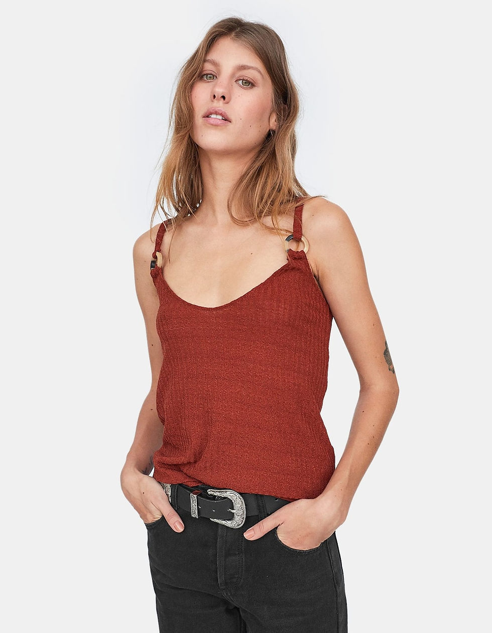 Miniatura: Camiseta tirantes rústica