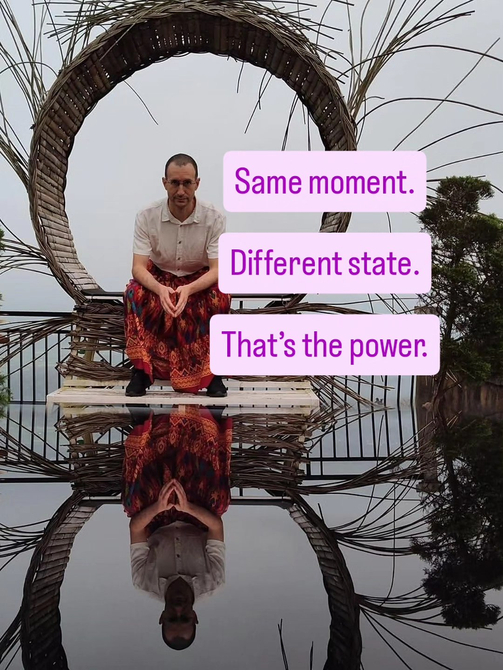 What you focus on becomes your reality.