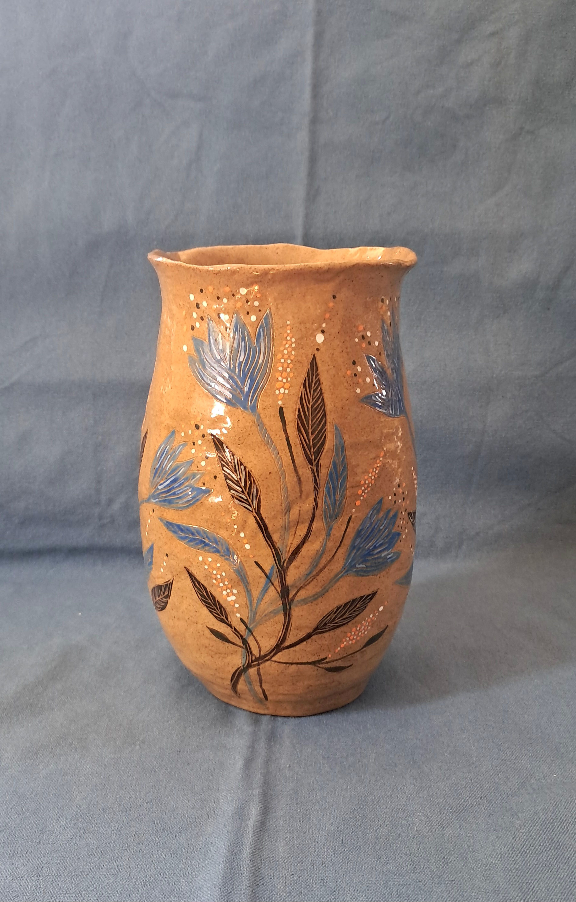 Large coiled vase 