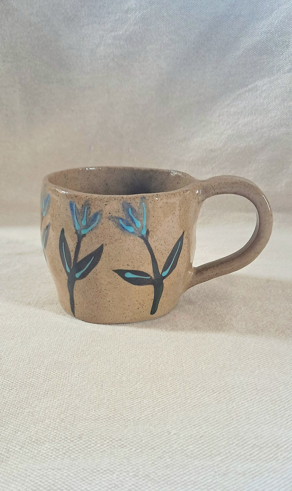 Thumbnail: Blue flowers mug