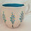 Thumbnail: Large turquoise painted mug