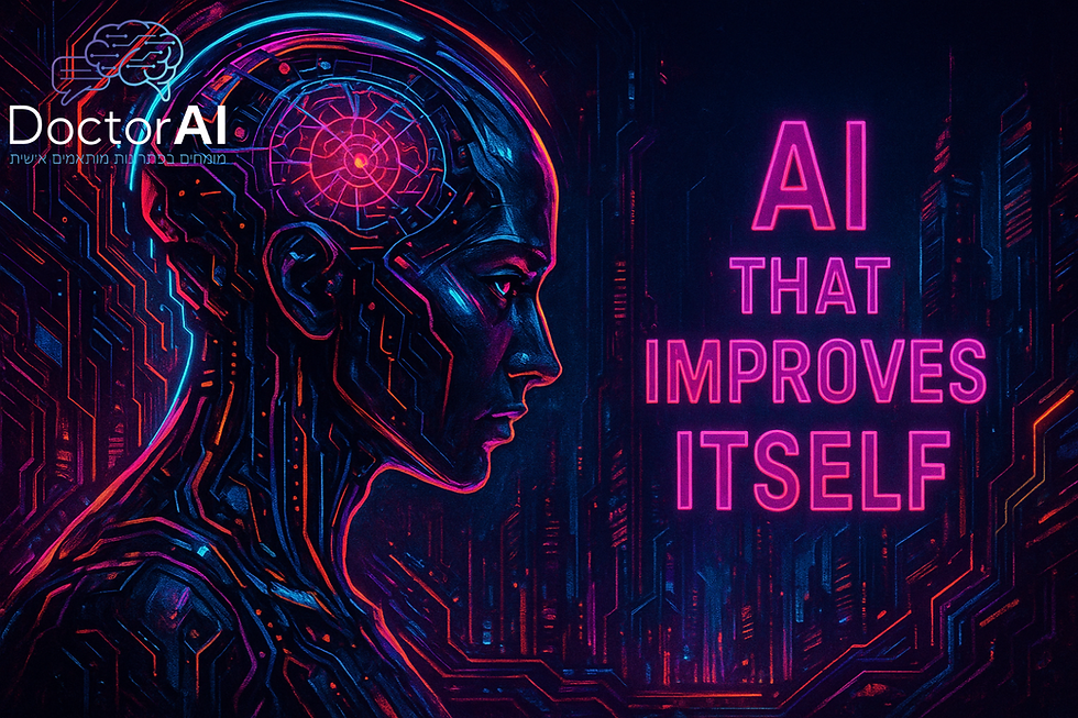 בינה מלאכותית משתפרת מעצמה: הנקודה ששינתה הכל