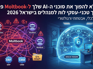 סוכני AI ללא שליטה? המדריך למניעת Moltbook בארגון | Doctor AI