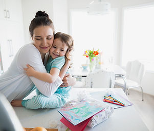 Madre y un niño