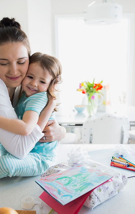 Mom and a Child