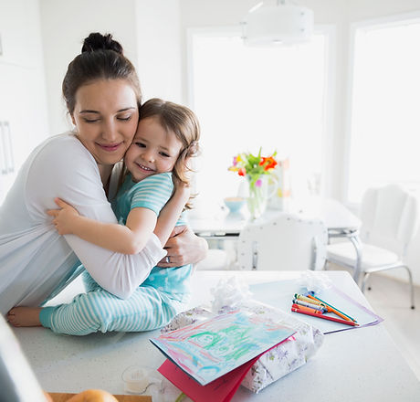 Mom and a Child