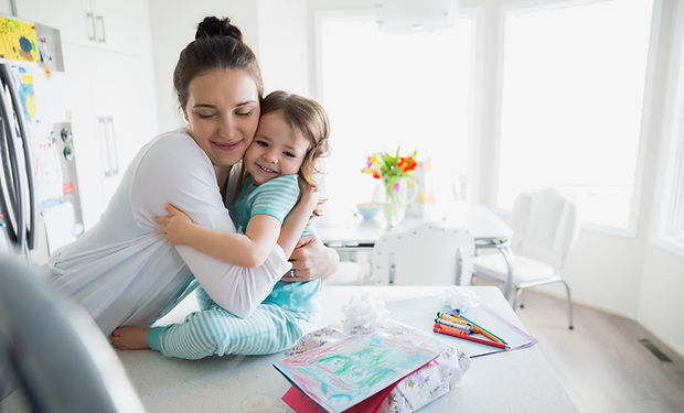 Mom and a Child