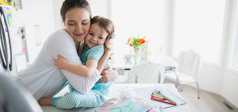 Mom and a Child