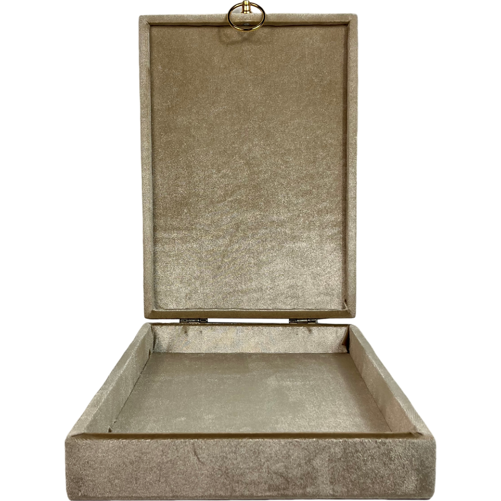 Μικρογραφία: Βελούδινο κουτί δώρου υψηλής αισθητικής