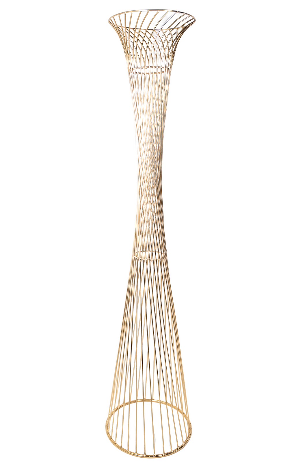 Μεταλλικό Χρυσό Stand Διακόσμησης Πολυτελείας