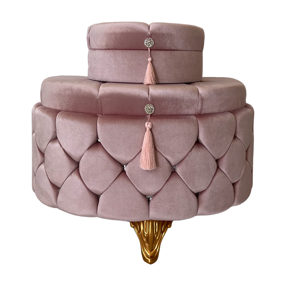 💍 Κουτί Βάπτισης & Γάμου Διπλό