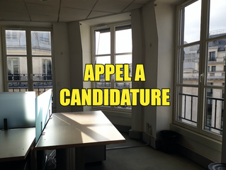APPEL A CANDIDATURES // Paris 9e - 12 mois - 13 ou 20€ /m²/mois