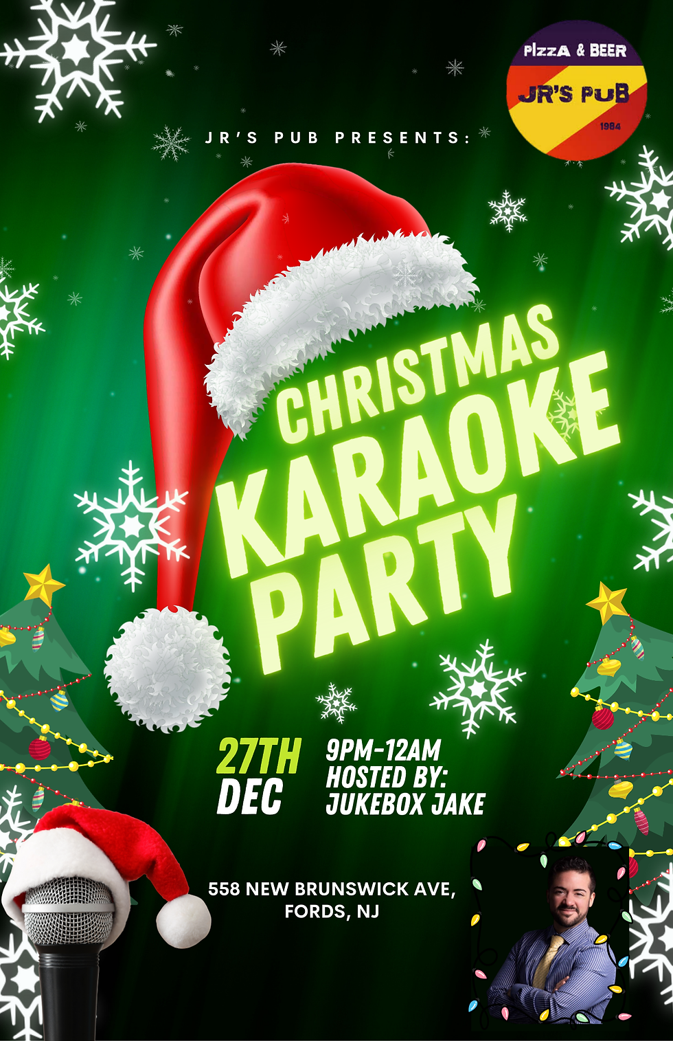 Christmas Karaoke at JR's Pub