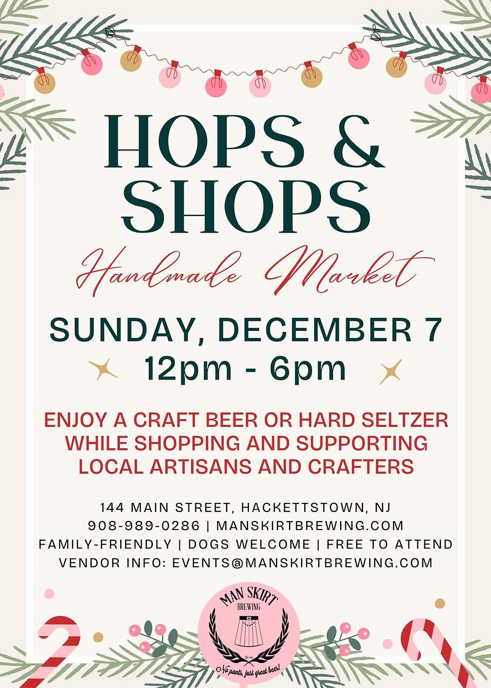 Hops and Shops Handmade Market