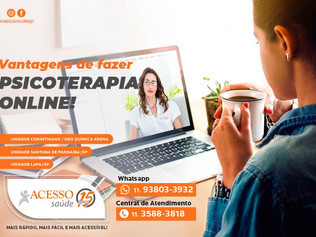 Vantagens de fazer psicoterapia on-line