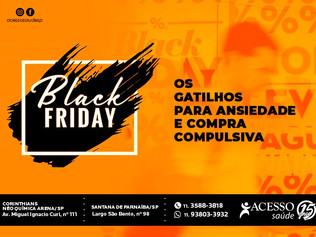 A Black Friday e os gatilhos para a compra compulsiva