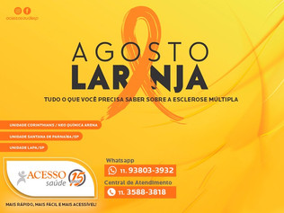 Agosto Laranja: tudo o que você precisa saber sobre a esclerose múltipla