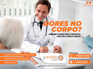 Dores pelo corpo, quando procurar um médico