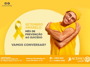 Setembro Amarelo: por que devemos dar atenção?