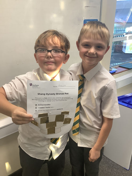 Year 5 explore the Shang Dynasty