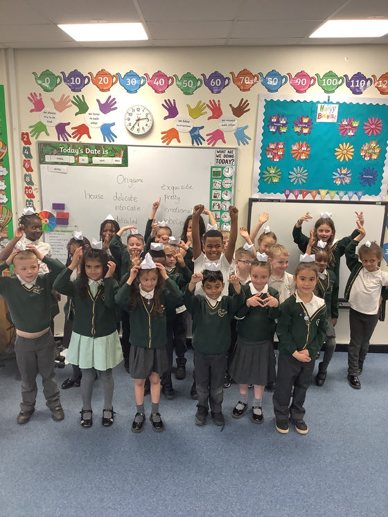 Year 2 origami