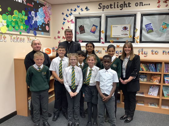 Bishop Stephen visits St Michael's
