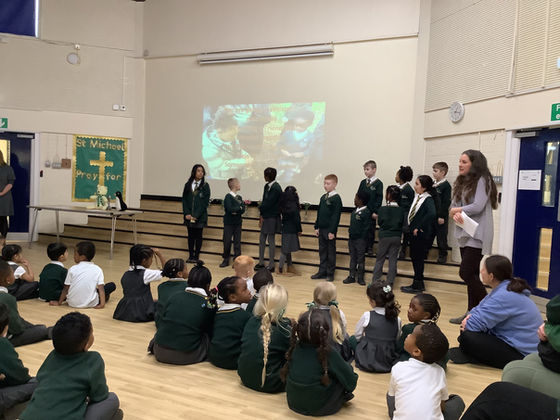Student Council talk about kindness