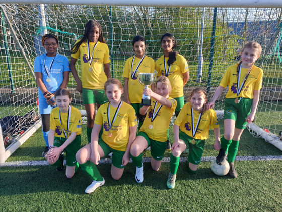 Girl's football final