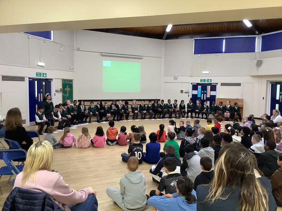 Year 5 class liturgical prayer