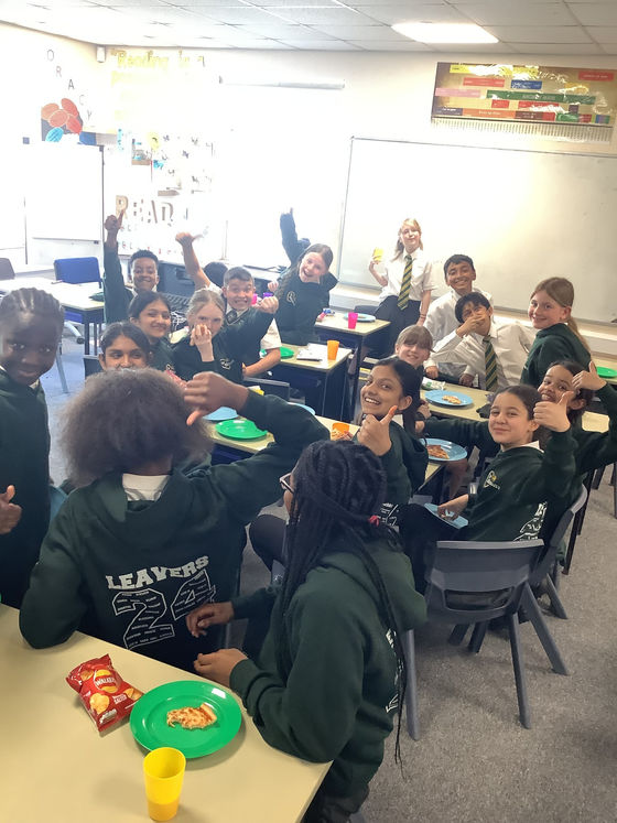 Year 6 pizza party