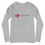 Thumbnail: Grey Unisex Long Sleeve T-Shirt