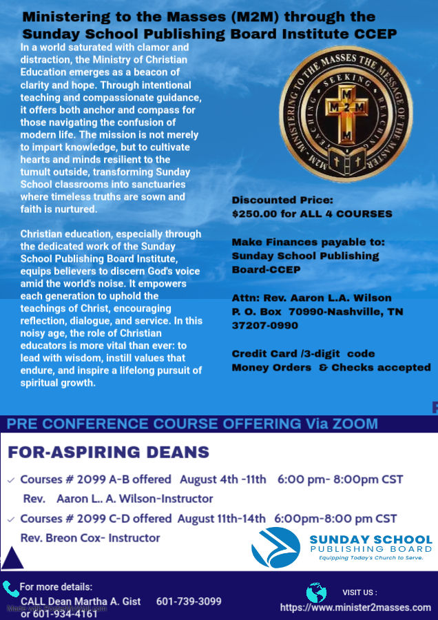 SSPB - PRE CONFERENCE COURSE OFFERING FOR-ASPIRING DEANS