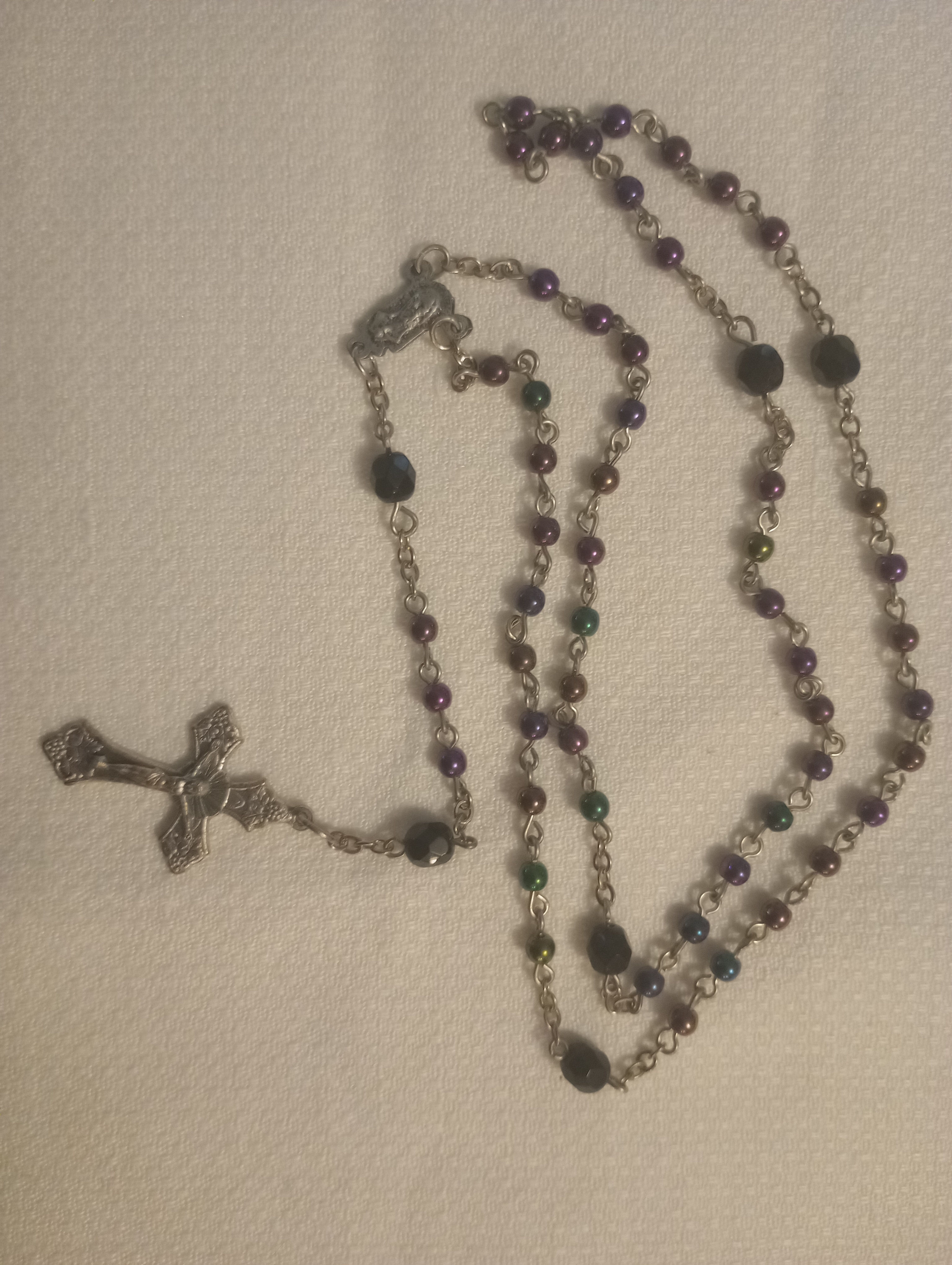 Small multicolored Rosary