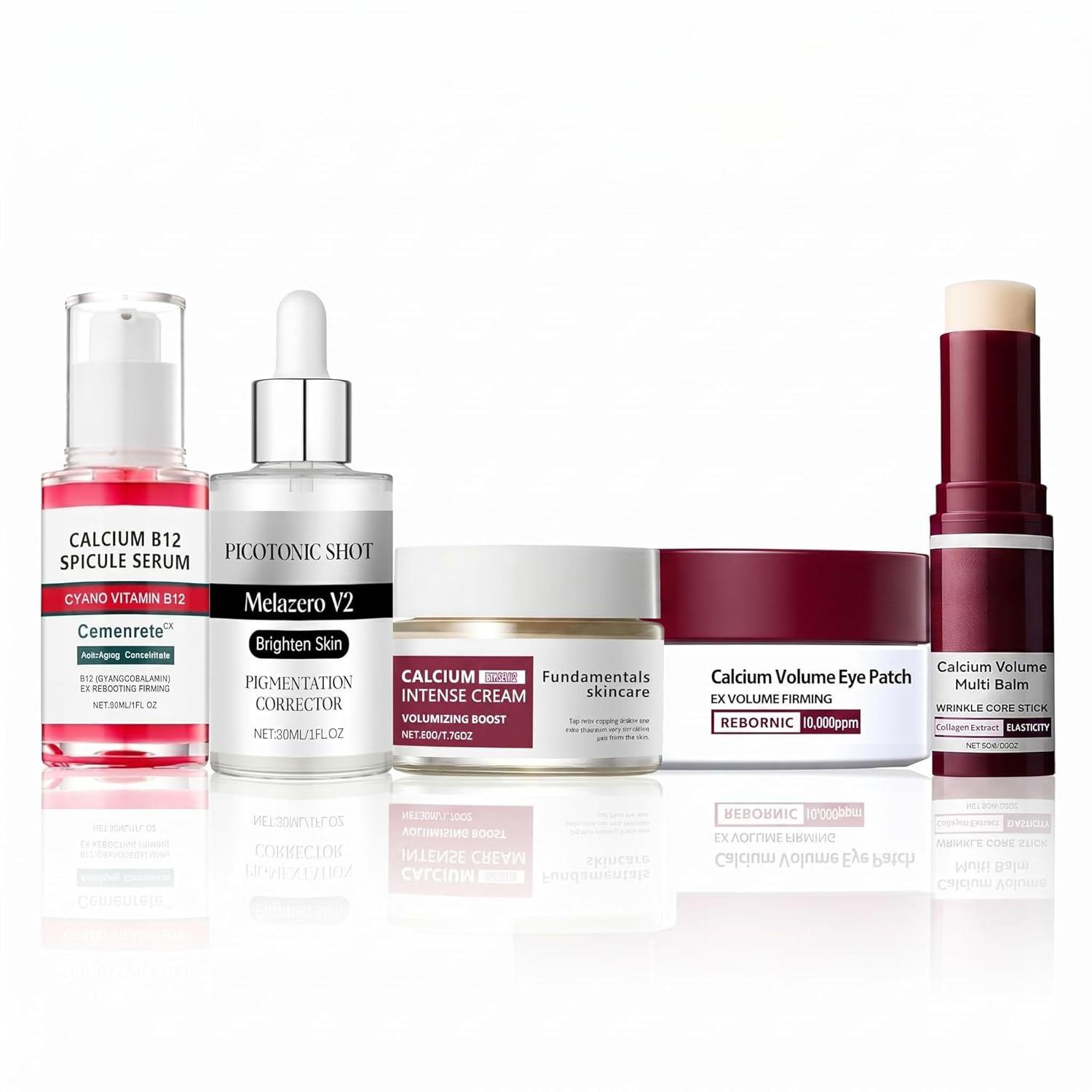 Care Skin Set with Calcium Multi Balm Stick – Gentle Firming & Moisture Routin